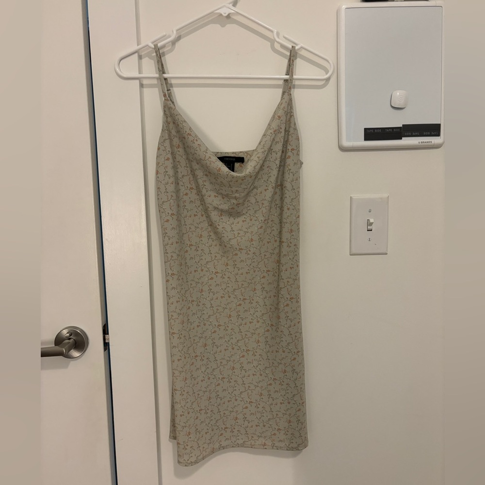 Floral cowl dress - size S